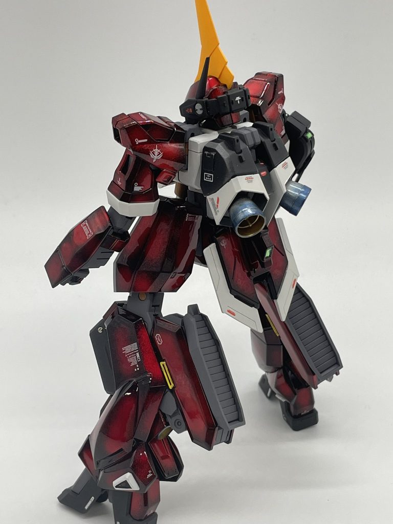 元キットとは別の深い赤になりましたが好みなのでヨシ