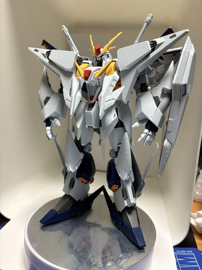 クスィガンダムはこれから製作に入ります！