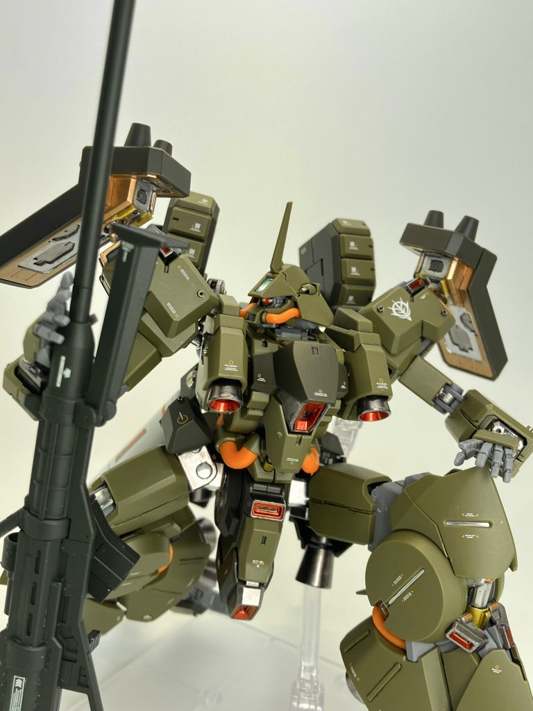 HG リーベン•ヴォルフ(A.O.Z Re-Boot版)簡単フィニッシュちょいプラス