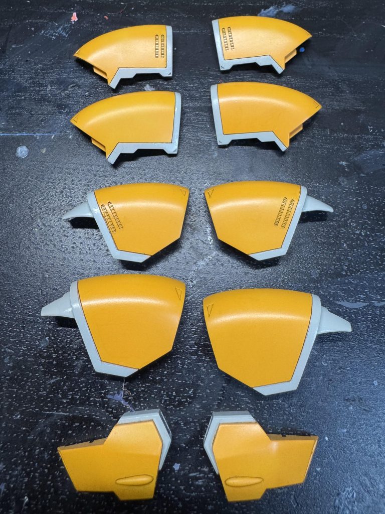 塗り分けはもう少し詰めたい部分もありますが、バランスを大切に仕上げました。