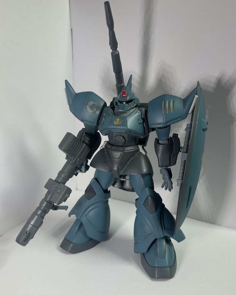 さてさて、今回のゲルググは如何だったでしょうか？今年はとりあえず1ヶ月1作品の維持、ついでガンプラ以外の作品も増やしたいな〜と思ってます。まぁここに投稿は出来ませんが…。つぶやきで触れるくらいですかね、それは。長々と閲覧ありがとうございました♪