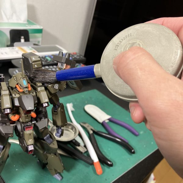 ホコリ払いにヤスリ粉払いのクリーナー🧹