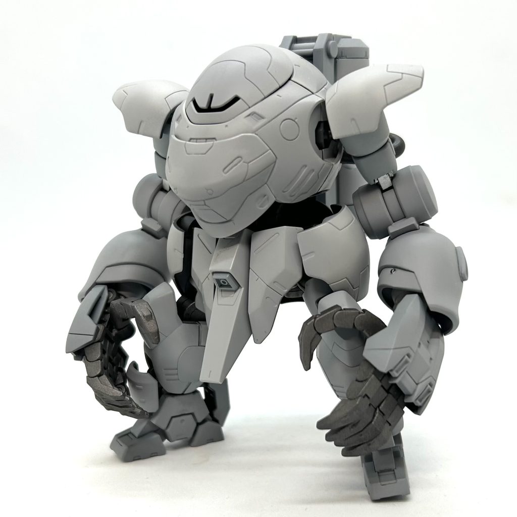 はい。この時点ではもう少しカッコヨクなる予定だったんですけどね😅毎度のこと、サフ状態がピークの私ですσ(^_^;)