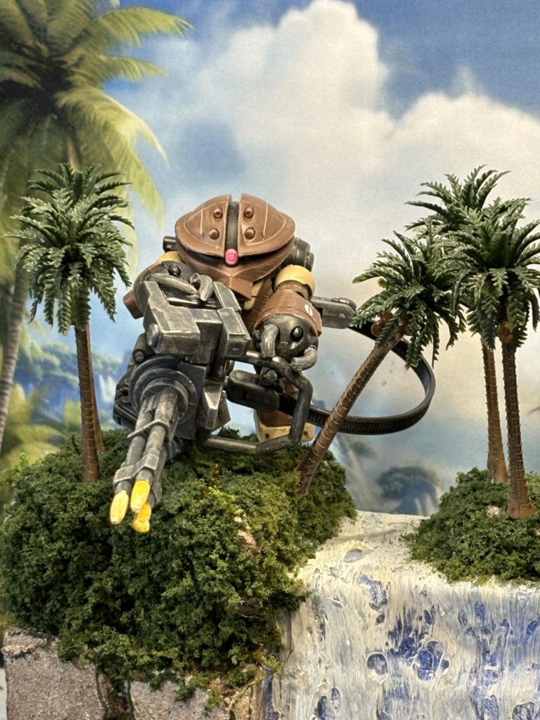 モビルスーツアンサンブルのアッガイもちろんガシャポンにこんな奴は入っていないです。