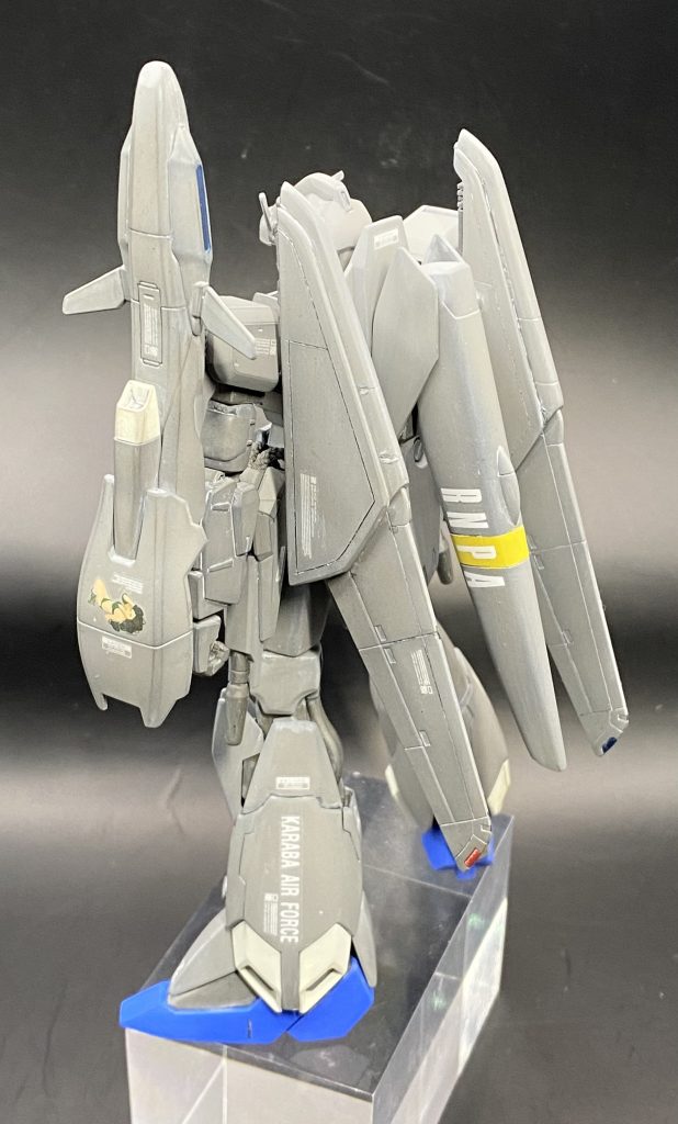 テールスタビライザーのアルファベットは、肩のナンバーを01にしているのでRNPAとして居ります。