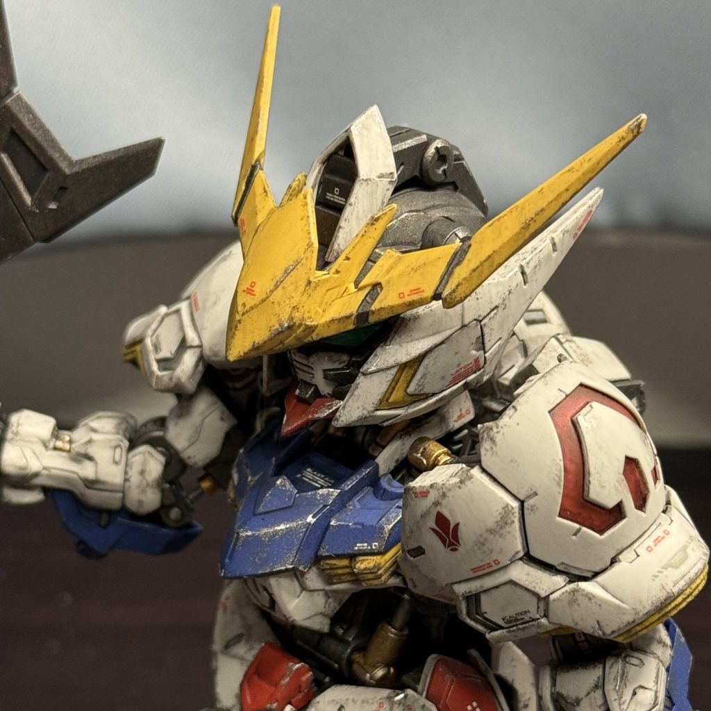 MGSDバルバトス 成形色ウェザリング仕上げ｜ozkさんのガンプラ作品