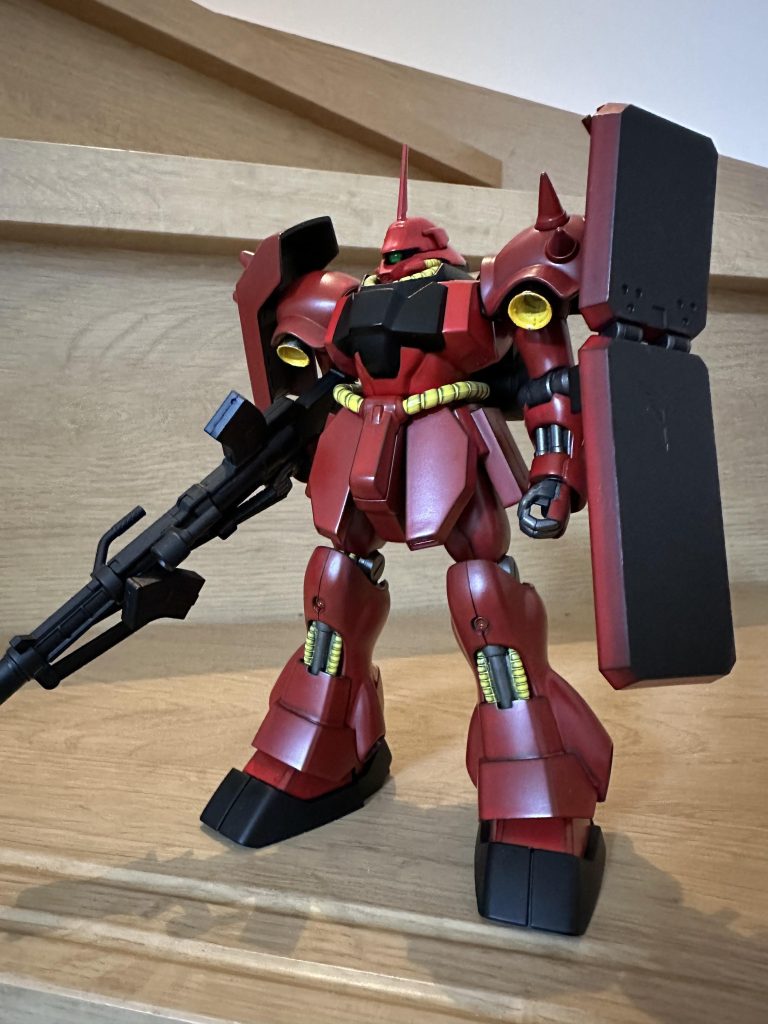 塗りが甘いですね。　今まで緑系の塗装しかしてなかったので赤系は初めてだったので大変でした💦積み重ねで上手くなるのでしょうか？&nbsp;