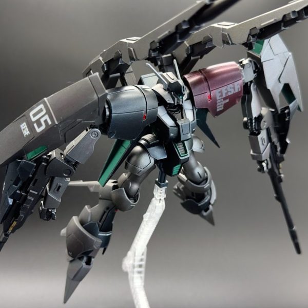 HG バイアランカスタム2号機 メタリック塗装