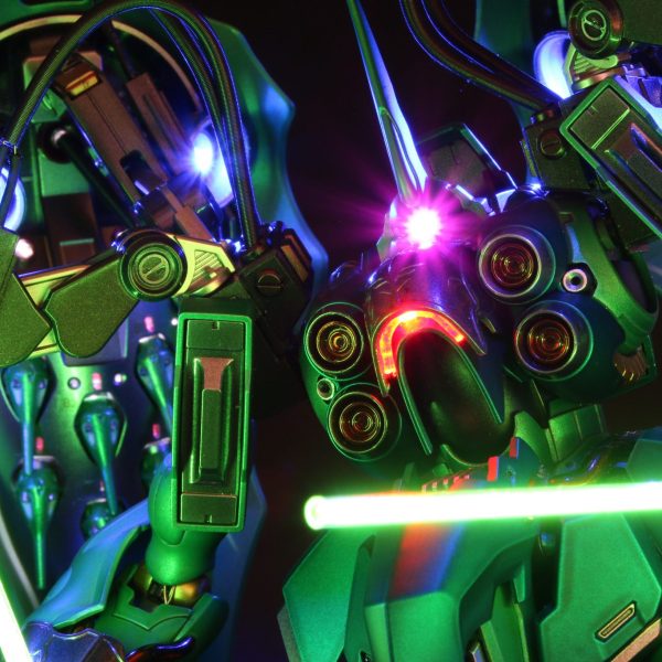 HGUCクシャトリヤ LED電飾