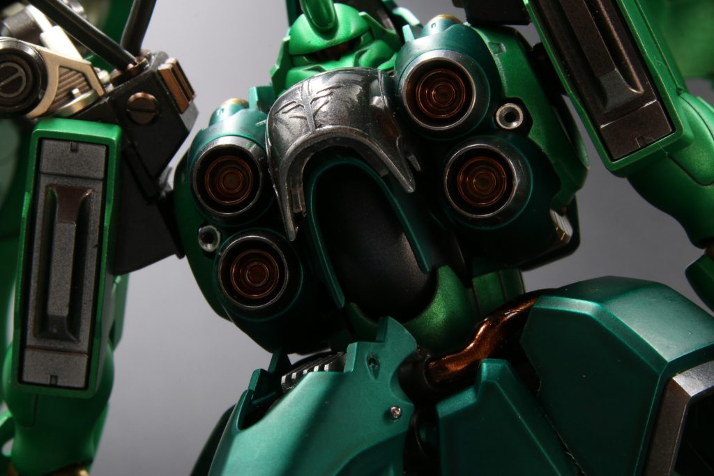 エングレ部はあえて鏡面塗装のままとしましたが黒塗っても良かったかなと思ってます