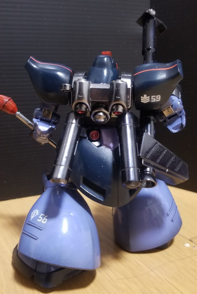 HG リックドムⅡ (ツヴァイ)–4枚目/制作者：nabewobilly