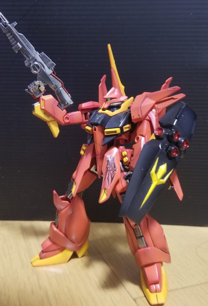 HG バウ(グレミー機)–2枚目/制作者：nabewobilly