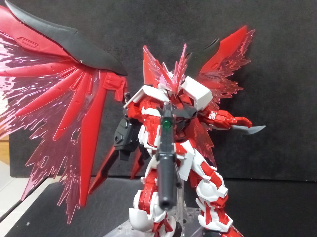 バックパックについている銃です！