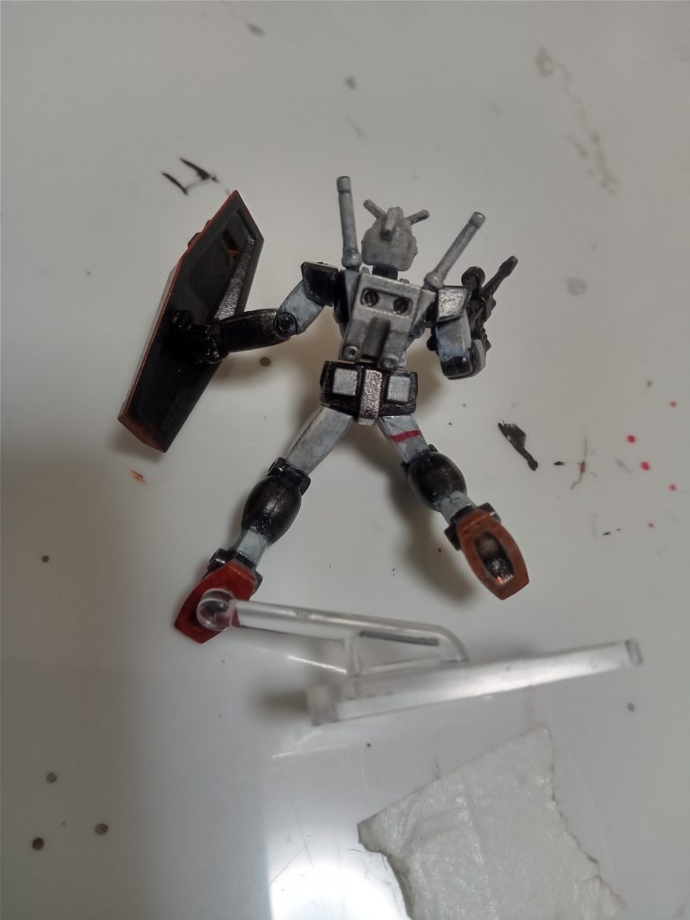 チョコサプ　プロトタイプガンダム風塗装–4枚目/制作者：量産型ひじき