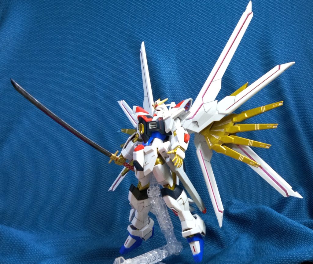 マイティーストライクフリーダムガンダム–2枚目/制作者：旅茶碗