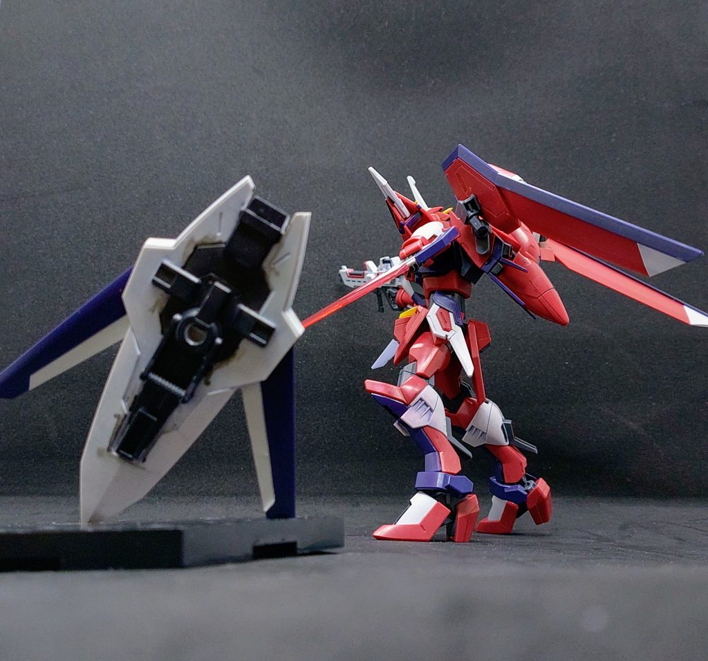 HGCE イモータルジャスティスガンダム(No.244)–3枚目/制作者：生姜焼き定食