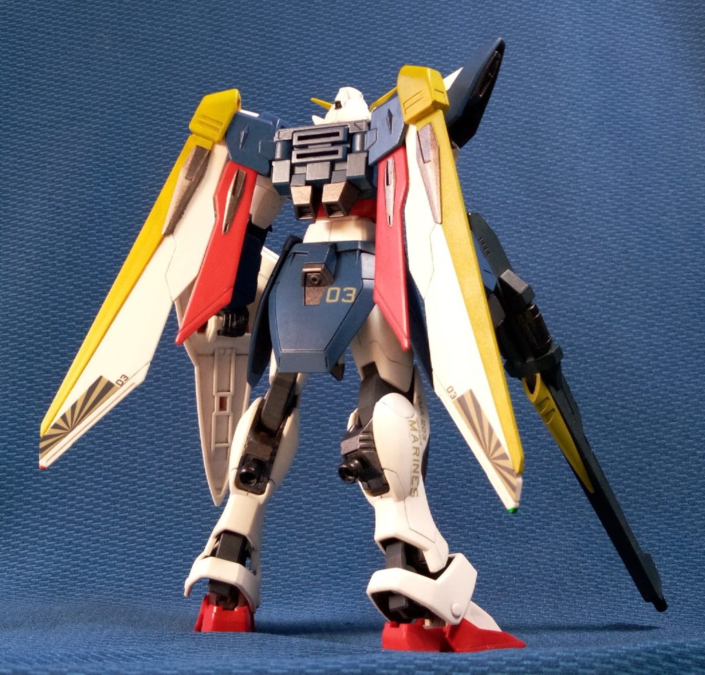 EG ウイングガンダム–2枚目/制作者：旅茶碗