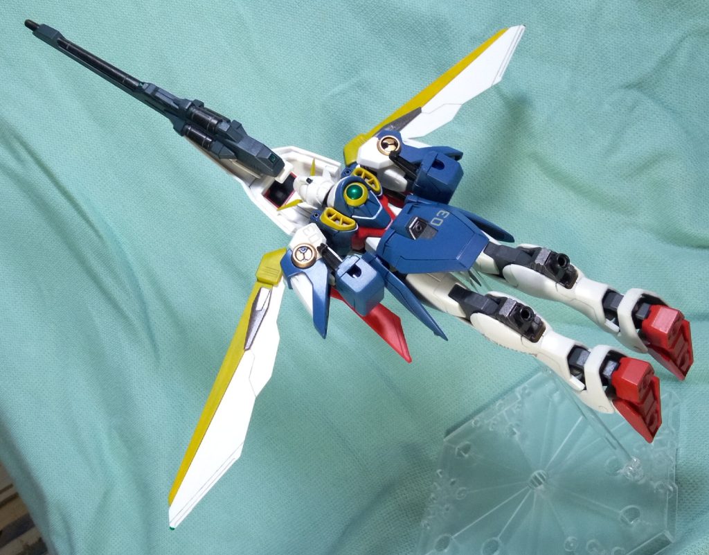 EG ウイングガンダム–7枚目/制作者：旅茶碗