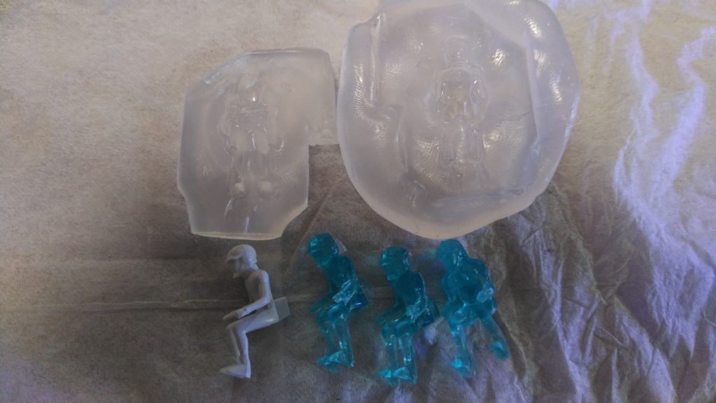 パイロット(アムロ)、おゆまるとレジンで沢山作れます。