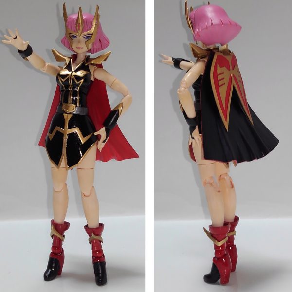 あけましておめでとうございます!年末のガンプラ合戦やらに参加しようとハマーンの改修を始めましたが全然間に合いませんでした。なお今年も参加予定の摸コンにも完全に間に合わない模様w なのでこのままこの過去作のハマーンとハンマハンマを改修して今年の摸コンに参加しようと思います。ハマーンはアニメ通りに瞳をすみれ色に変更しました。前は金と紫のヘテロクロミアにしてました。中二病ですねw あとマントと肩パットを作成。ネオジオンの紋章はちょっと固く見えて亀仙人の甲羅みたいになってますねw まあ見えないからええか・・・w ハンマハンマ、MS美少女ハマンマ様も細かく改修していこうと思います。(4枚目)