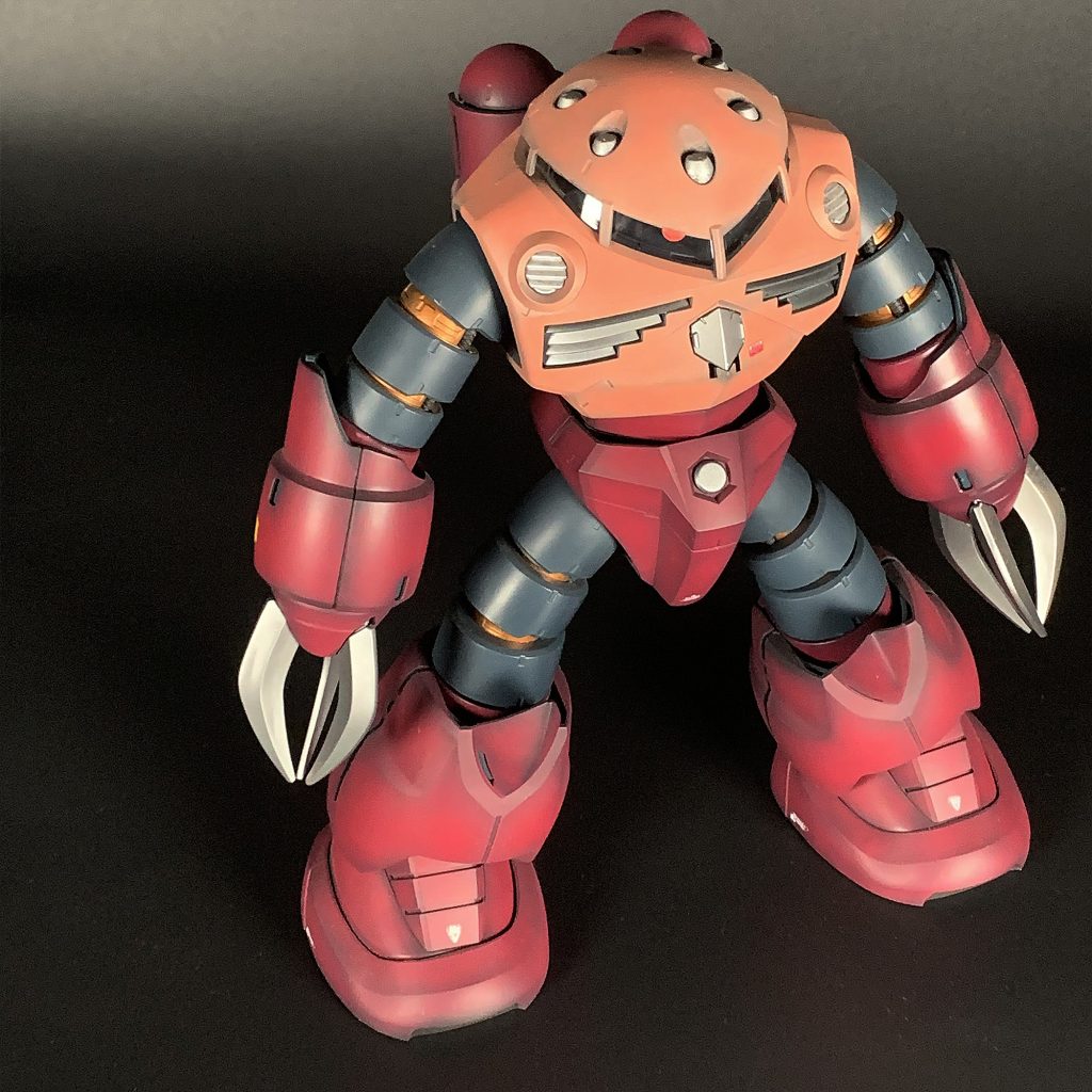 シャア専用ズゴック 黒立上げ Z’GOK MSM07-S MG1/100–2枚目/制作者：むいち