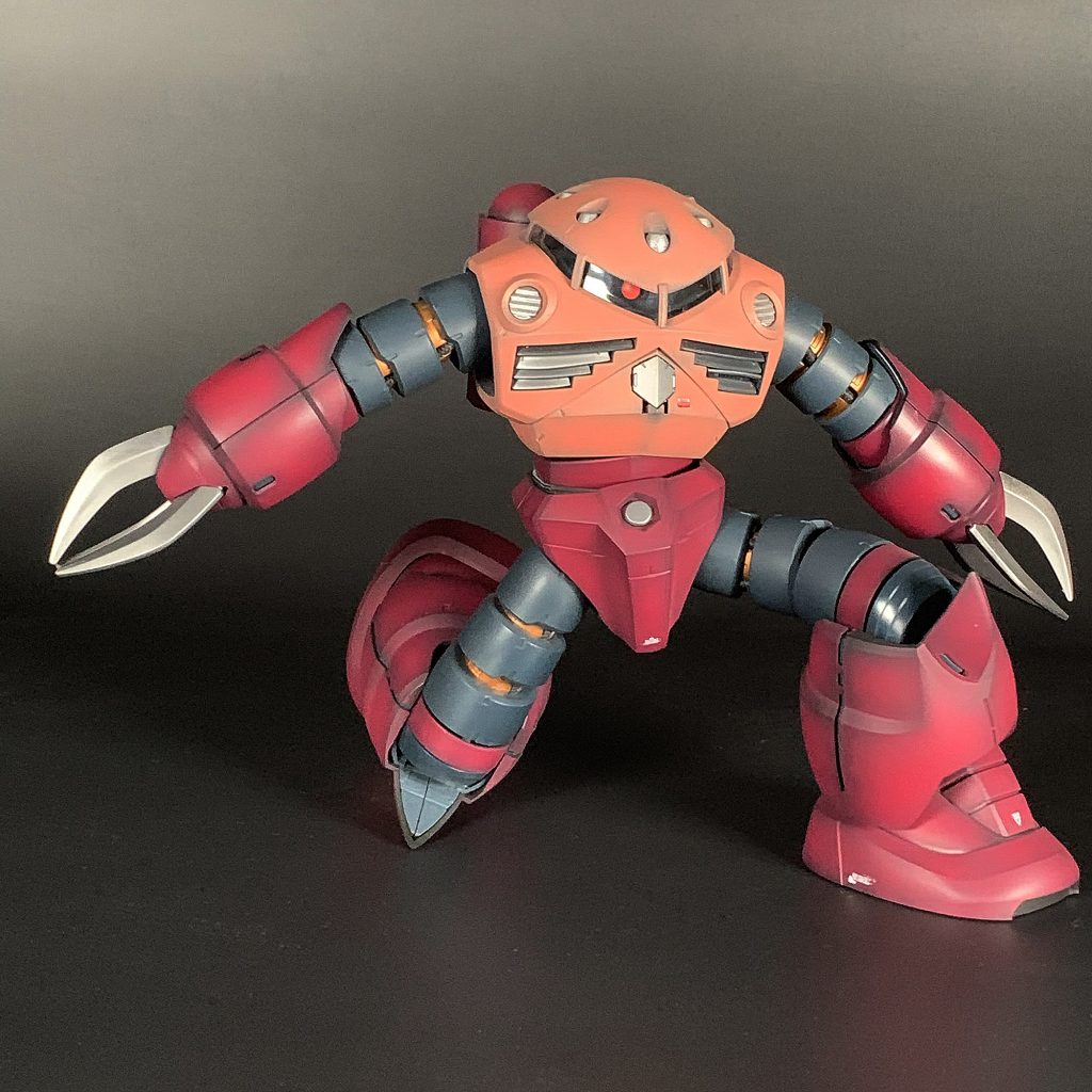 シャア専用ズゴック 黒立上げ Z’GOK MSM07-S MG1/100–2枚目/制作者：むいち