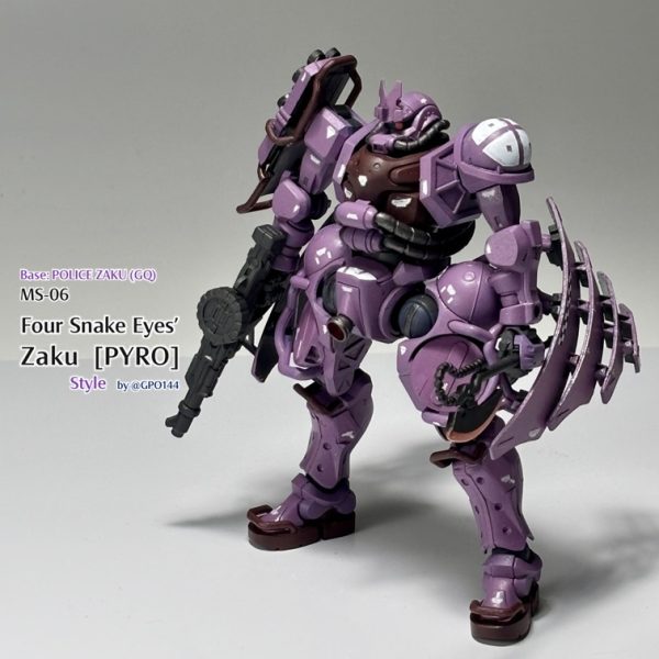 ザク フォースネークアイズ仕様［パイロ］(GQ) 風