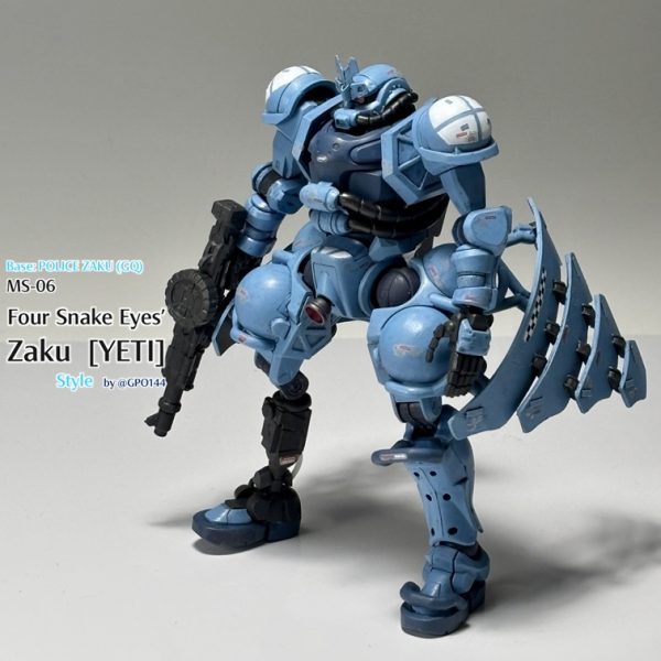 ザク フォースネークアイズ仕様［イエティ］(GQ) 風