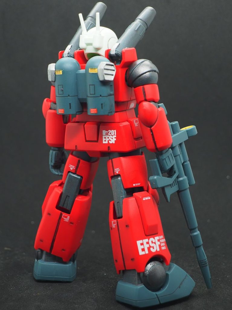 キャノンの排気口はスーパージェラルミンで(gundam-kao6)