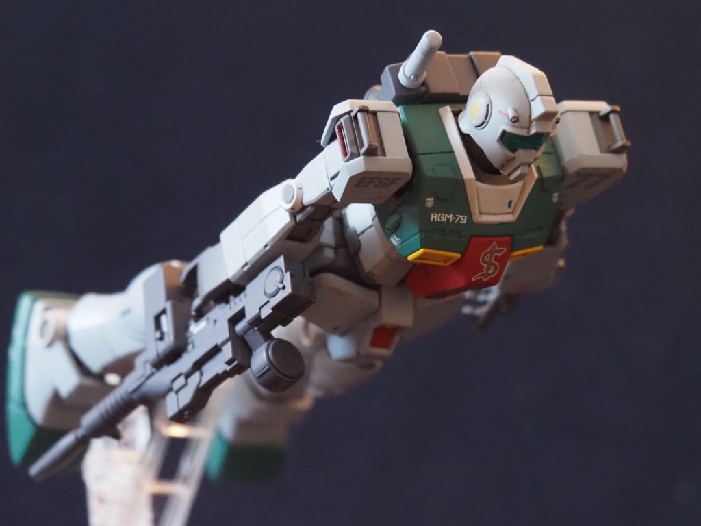 カッコいいけど、殆ど見せ場がないまま戦線離脱(gundam-kao9)