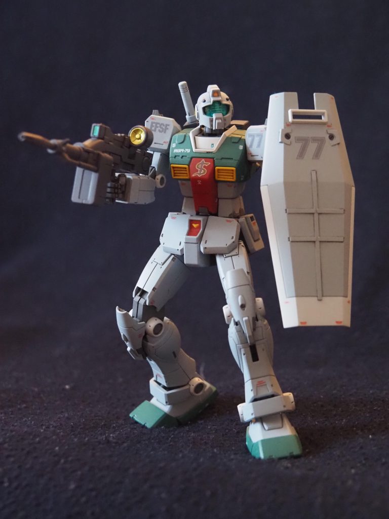 HG 1/144 ジム(スレッガー搭乗機)~ククルス・ドアンの島–6枚目/制作者:MT78