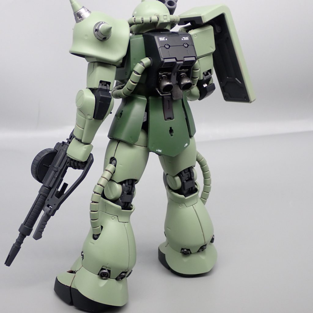 ザク２　S型–4枚目/制作者：アンジェロのプラモデル工房