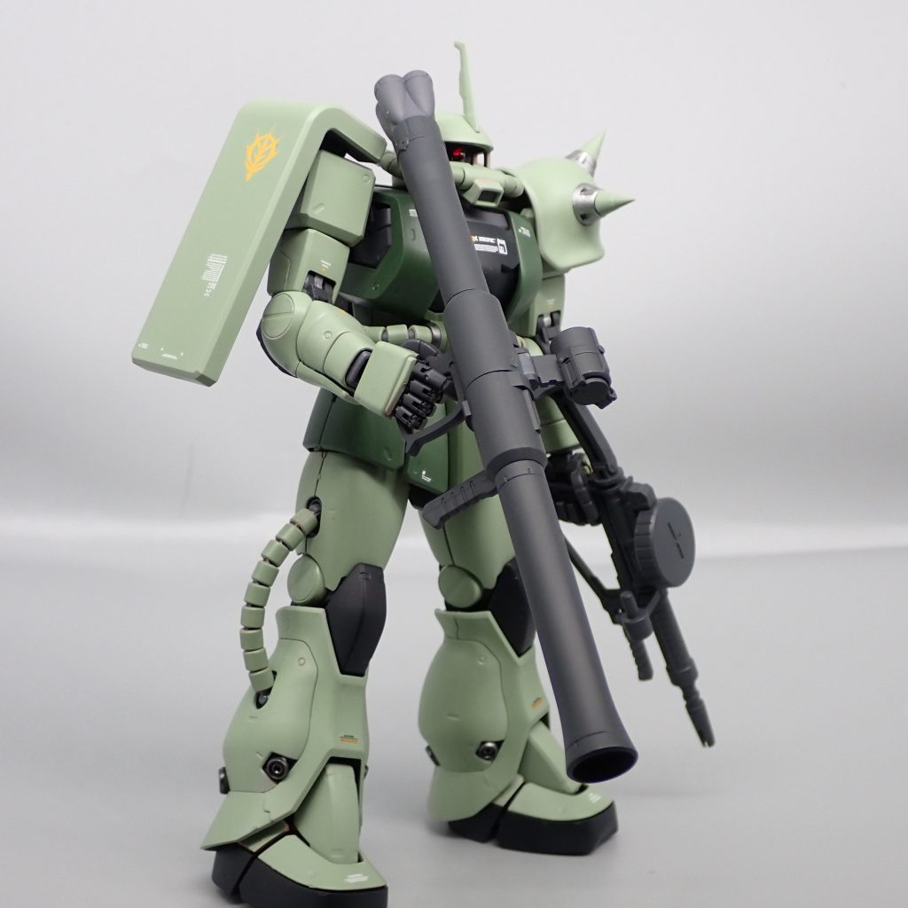 ザク２　S型–3枚目/制作者：アンジェロのプラモデル工房