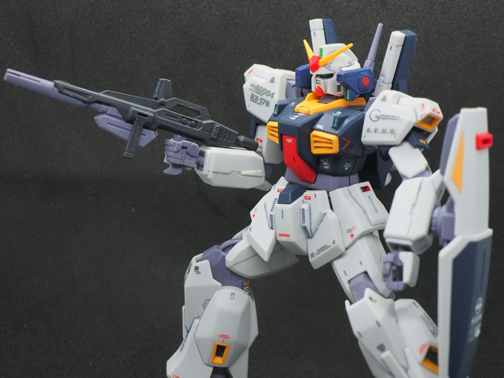 これをＵＰしたら、ティターンズ仕様もＵＰしたくなりますが・・・仕上がってませんでした(gundam-kao9)