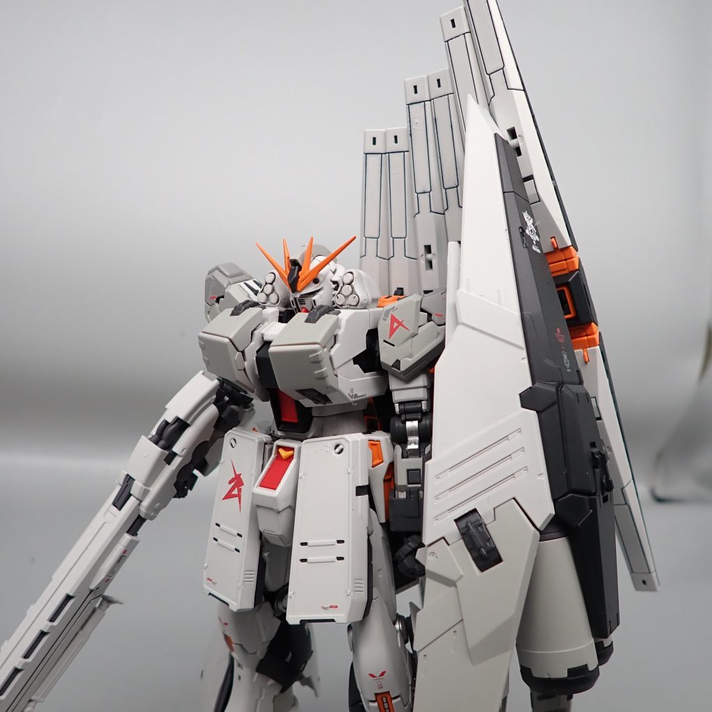 νガンダム　HWS–2枚目/制作者：アンジェロのプラモデル工房