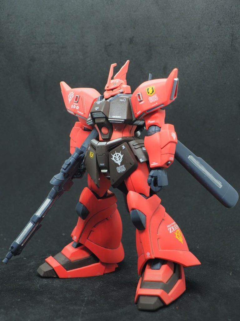 実は、デカールの束にコーヒーをこぼしてしまって、全て使えなくなりました(zaku-kao9)