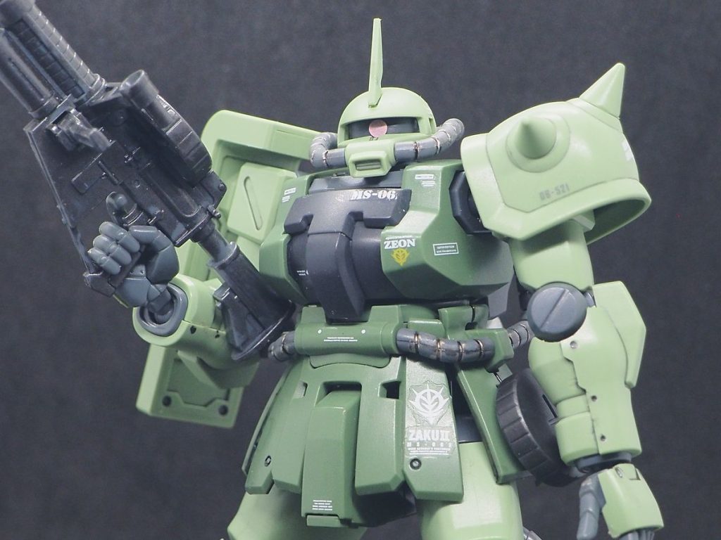 同じく１７５いいねをいただいたＦ－２ザク、やはりザクは人気なんだな～と実感しました(gundam-kao6)