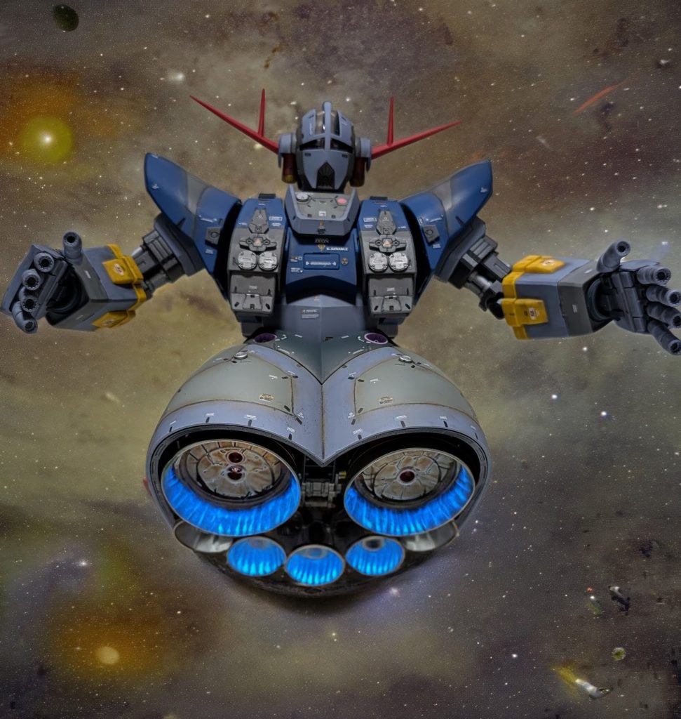 ジオングをRGぽくした