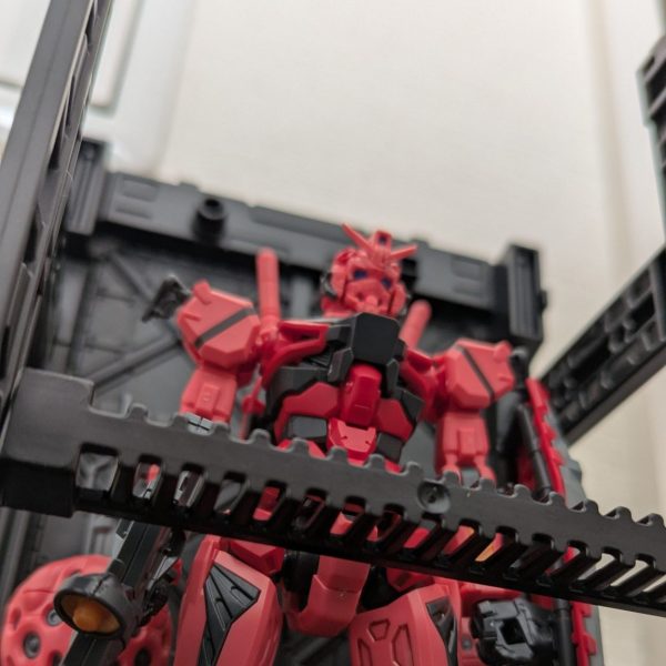 【初投稿】赤いガンダム　部分塗装