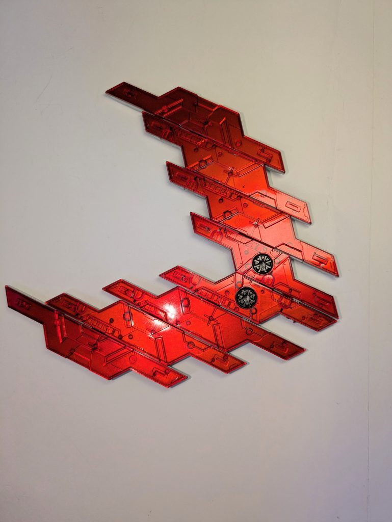 サイコプレート表面一昨年から話題のメカニカルコアメッキ風塗装を試してみました。クリアカラーを活かせて尚且つカッコよくて気に入りました。今回お試しでしてみたので、いつかクリアカラーキットをメカニカルコアメッキ塗装で制作してみたいですw