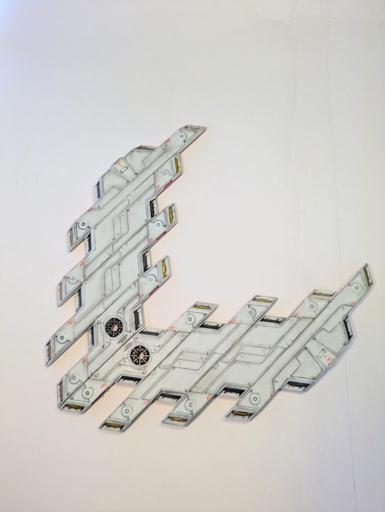 サイコプレート裏面&nbsp;フィンファンネル何回も作って来たからこの手はもう慣れた(￣▽￣;)💦