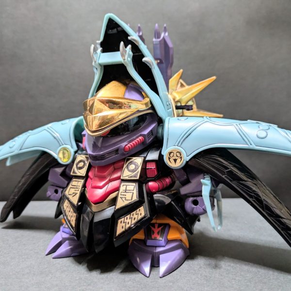 ９．闇皇帝　【懐古！！元祖SDガンダムNo.55の復刻改修】