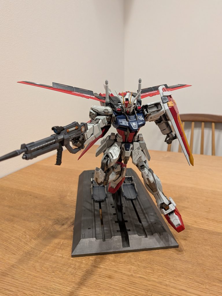 MG　GAT-X105　エールストライクガンダムVer.RM 筆塗り全塗装