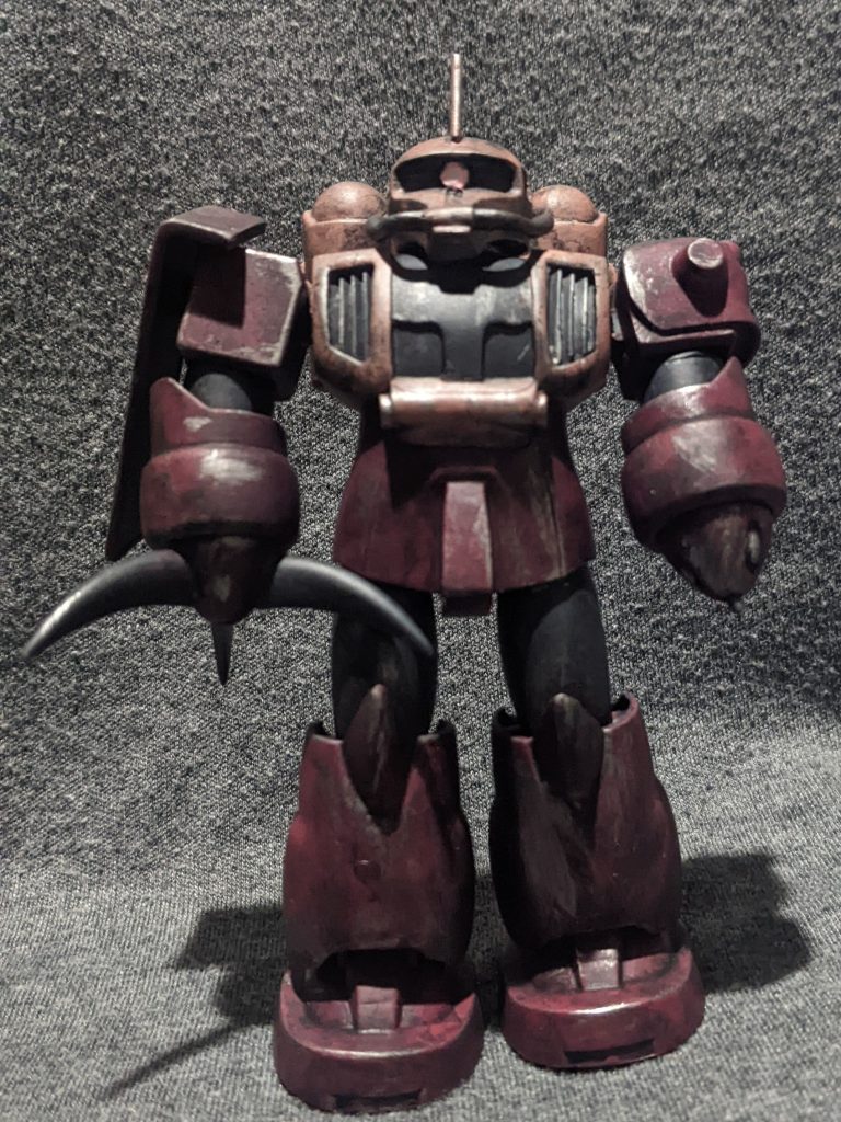 シャロンの薔薇となったララァが「ザク以外乗せない」という選択肢をとったらをテーマに造りました。