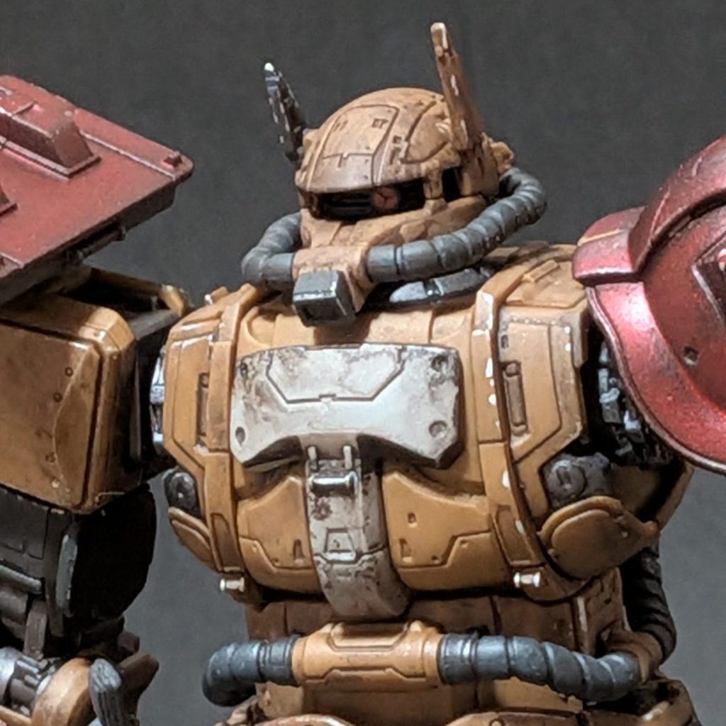 MS-06FザクIIソラリ機｜sakuya398さんのガンプラ作品｜GUNSTA（ガンスタ）