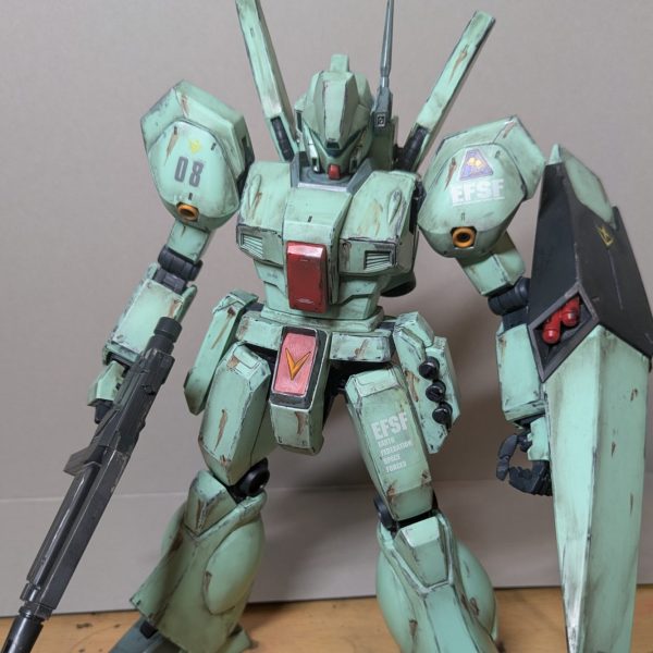 MGジェガン簡単ウェザリングフィニッシュ