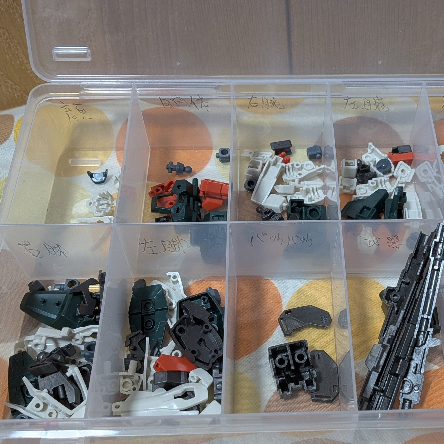 GAT-X103バスターガンダム製作途中