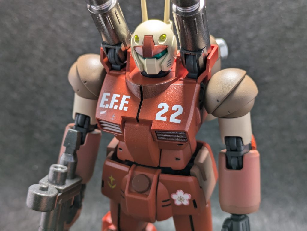 キョウ・ミヤギ 初代愛機 RX-77 ガンキャノン