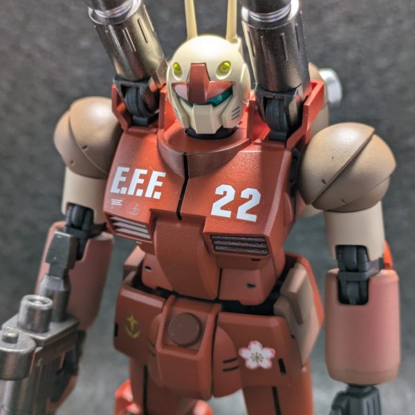 キョウ・ミヤギ 初代愛機 RX-77 ガンキャノン