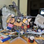 ガトリングとジャイアントヒートホークを取り付けて完全体に‼️しかし色が決まらない[…]